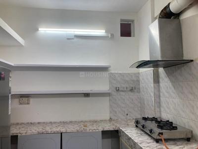 Kitchen Image of 650 Sq.ft 1 BHK Apartment / Flat for rent in Sama Savli Vadodara for Rs. 16000