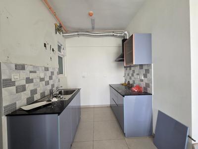 Kitchen Image of 600 Sq.ft 1 BHK Apartment / Flat for rent in Mahindra Eden, Jyotipuram Bengaluru for Rs. 30001