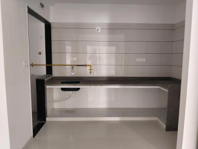 Kitchen Image of 1755 Sq.ft 3 BHK Apartment / Flat for sale in Serenity Satyam, Shela Ahmedabad for Rs. 7500000
