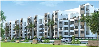 Image of 870 Sq.ft 2 BHK Apartment / Flat for sale in Sayajipura, Vadodara for Rs. 3400000