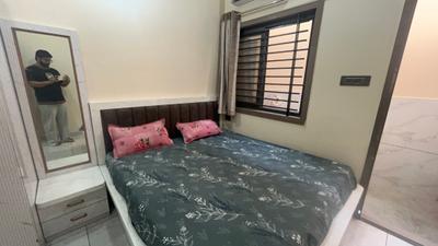 Bedroom Image of 1500 Sq.ft 1 BHK Builder Floor for rent in Scheme No 114 Indore for Rs. 22500
