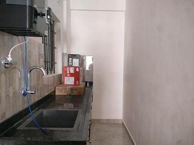Kitchen Image of 550 Sq.ft 1 BHK Apartment / Flat for rent in Om Sai, Marathahalli Bengaluru for Rs. 19000