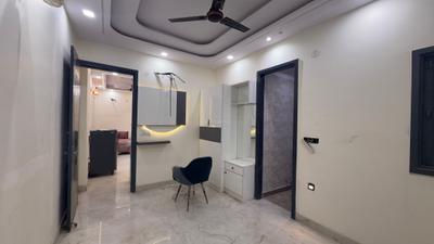 Bedroom Image of 630 Sq.ft 2 BHK Builder Floor for rent in Dwarka Mor New Delhi for Rs. 23500