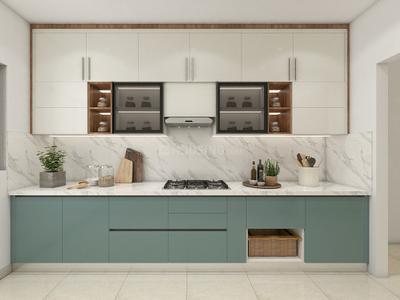 Kitchen Image of 1800 Sq.ft 3 BHK Builder Floor for sale in Agarwal Aditya World City, Wave City Ghaziabad for Rs. 9250000