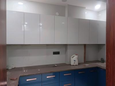 Kitchen Image of 1000 Sq.ft 3 BHK Apartment / Flat for sale in Fairdeal Burari Dream Homes, Burari New Delhi for Rs. 5751000