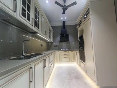 Kitchen Image of 1800 Sq.ft 3 BHK Builder Floor for sale in Lajpat Nagar New Delhi for Rs. 72500000
