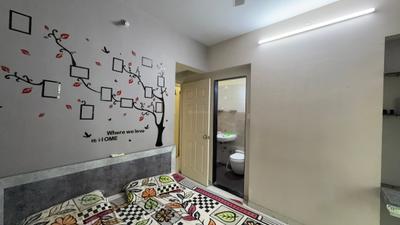 Bedroom Image of 1200 Sq.ft 3 BHK Apartment / Flat for rent in Kasarvadavali Thane for Rs. 42000