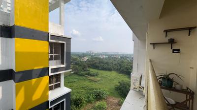 Balcony Image of 935 Sq.ft 2 BHK Apartment / Flat for rent in Rajarhat Kolkata for Rs. 25000
