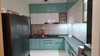 Kitchen Image of 2400 Sq.ft 4 BHK Apartment / Flat for sale in Saanvi Nirman Spectra, Bopal Ahmedabad for Rs. 24000000