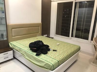 Bedroom Image of 800 Sq.ft 2 BHK Apartment / Flat for rent in Raunak Sai Dham Towers, Kandivali West Mumbai for Rs. 40000