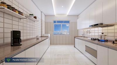 Kitchen Image of 1173 Sq.ft 2 BHK Apartment / Flat for sale in Nyati Emerald, Baner Pune for Rs. 11000000