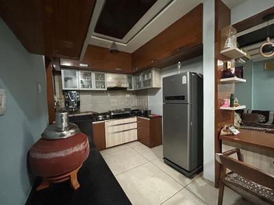 Kitchen Image of 1600 Sq.ft 3 BHK Apartment / Flat for sale in Dharti Exotica, Chandkheda Ahmedabad for Rs. 9500000