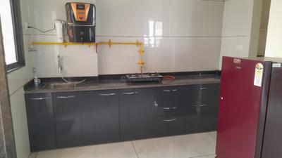 Kitchen Image of 1000 Sq.ft 3 BHK Apartment / Flat for rent in Kudasan Gandhinagar for Rs. 28500
