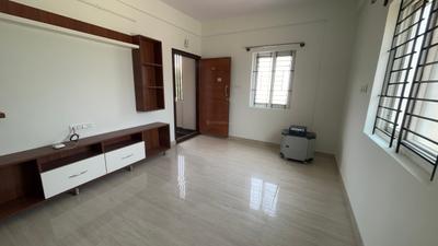 Living Room Image of 600 Sq.ft 1 BHK Builder Floor for rent in HSR Layout Bengaluru for Rs. 26000