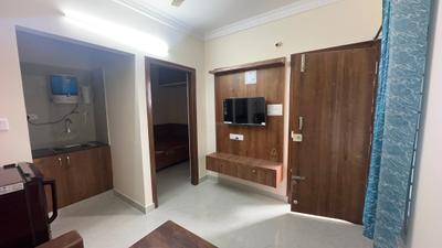 Living Room Image of 500 Sq.ft 1 BHK Apartment / Flat for rent in BTM Layout Bengaluru for Rs. 24999
