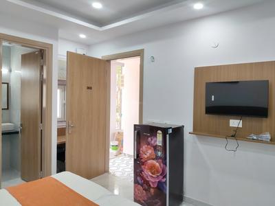 Bedroom Image of 580 Sq.ft 1 RK Builder Floor for rent in Sector 30 Gurgaon for Rs. 20000
