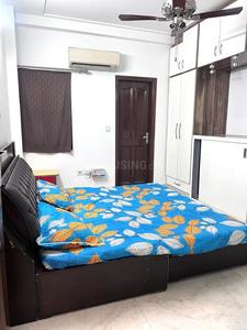 Bedroom Image of 1400 Sq.ft 3 BHK Builder Floor for rent in Janakpuri New Delhi for Rs. 55000