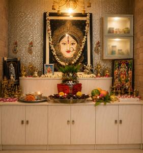 Kitchen Image of 2600 Sq.ft 3 BHK Apartment / Flat for rent in Banjara View Apartment, Banjara Hills Hyderabad for Rs. 100000