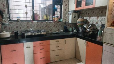 Kitchen Image of 1000 Sq.ft 2 BHK Apartment / Flat for rent in Sarala Roses, Pashan Pune for Rs. 32000