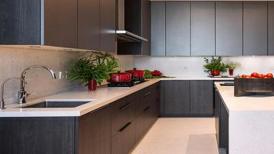 Kitchen Image of 700 Sq.ft 2 BHK Apartment / Flat for sale in Soham Heights, Kandivali West Mumbai for Rs. 11500000