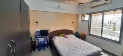 Bedroom Image of 1200 Sq.ft 2 BHK Apartment / Flat for rent in Kopar Khairane Navi Mumbai for Rs. 50000