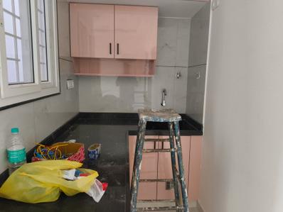 Kitchen Image of 560 Sq.ft 1 BHK Builder Floor for rent in Singasandra Bengaluru for Rs. 25000