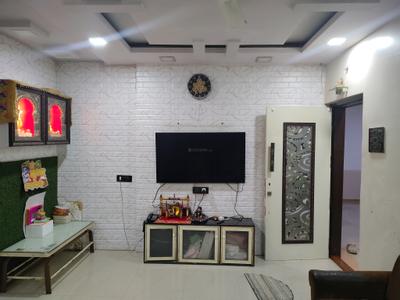 Living Room Image of 540 Sq.ft 1 BHK Apartment / Flat for rent in Rosa Gardenia, Kasarvadavali Thane for Rs. 16600