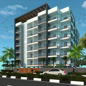 Image of 1072 Sq.ft 2 BHK Apartment / Flat for sale in Cherry Hills, Chinchwad, Pune for Rs. 7700000
