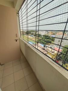 Balcony Image of 1150 Sq.ft 2 BHK Builder Floor for rent in Murugeshpalya Bengaluru for Rs. 42000