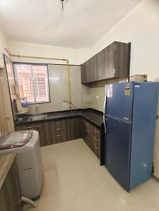 Kitchen Image of 1600 Sq.ft 3 BHK Apartment / Flat for sale in Palanpur Surat for Rs. 6150000