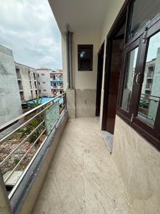 Balcony Image of 1000 Sq.ft 3 BHK Builder Floor for sale in Govindpuram Ghaziabad for Rs. 4000000