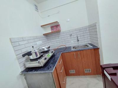 Kitchen Image of 550 Sq.ft 1 BHK Apartment / Flat for rent in Kaggadasapura Bengaluru for Rs. 28000