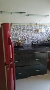 Kitchen Image of 800 Sq.ft 1 BHK Apartment / Flat for rent in Sagar Lifestyle Towers, Salaiya Bhopal for Rs. 15000
