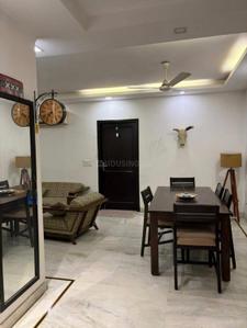 Hall Image of 1350 Sq.ft 3 BHK Builder Floor for rent in East Of Kailash New Delhi for Rs. 120000