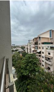 Balcony Image of 1500 Sq.ft 2 BHK Apartment / Flat for rent in Lunkad Skylounge, Kalyani Nagar Pune for Rs. 80000