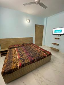 Bedroom Image of 540 Sq.ft 1 RK Apartment / Flat for rent in South City 1 Floors, Sector 41 Gurgaon for Rs. 18500