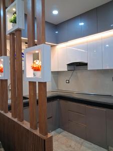 Kitchen Image of 1200 Sq.ft 3 BHK Apartment / Flat for sale in Hark Sai Homes 6, Sector 49 Noida for Rs. 6000000