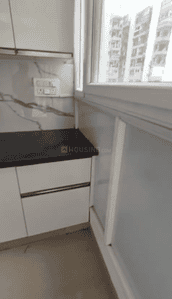 Kitchen Image of 600 Sq.ft 1 BHK Apartment / Flat for rent in Vikram Golf View Condos, Sector 19 Dwarka New Delhi for Rs. 29000