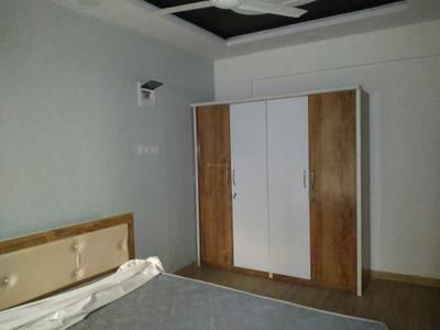 Bedroom Image of 1076 Sq.ft 3 BHK Apartment / Flat for rent in Thakur Galaxy, Boisar Mumbai for Rs. 25000