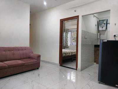 Living Room Image of 490 Sq.ft 1 BHK Apartment / Flat for rent in Whitefield Bengaluru for Rs. 26000