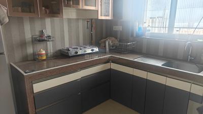 Kitchen Image of 810 Sq.ft 2 BHK Apartment / Flat for sale in Kalpataru Sunrise, Thane West Thane for Rs. 12000000