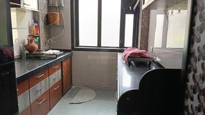 Kitchen Image of 1000 Sq.ft 2 BHK Apartment / Flat for rent in Kalwa Thane for Rs. 32000