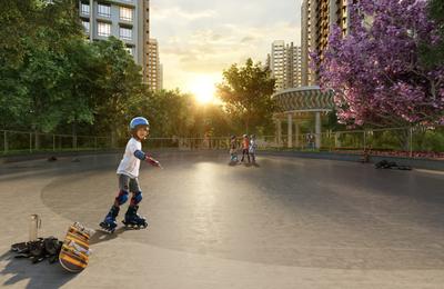 Image of 973 Sq.ft 2 BHK Apartment / Flat for rent in Runwal Gardens, Dombivli East, Thane for Rs. 16000