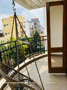 Balcony Image of 1250 Sq.ft 2 BHK Apartment / Flat for rent in Shanders Alta Vista, Electronic City Bengaluru for Rs. 38000