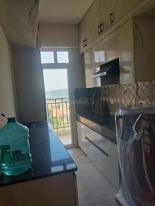 Kitchen Image of 600 Sq.ft 1 BHK Apartment / Flat for rent in Signature Global Golf Green, Sector 79 Gurgaon for Rs. 21000
