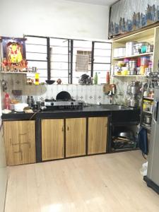 Kitchen Image of 400 Sq.ft 1 RK Apartment / Flat for rent in Kothrud Pune for Rs. 12000