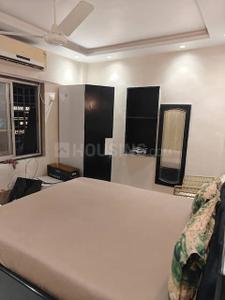 Bedroom Image of 630 Sq.ft 1 BHK Apartment / Flat for rent in Shaligram Plush, Thaltej Ahmedabad for Rs. 16000