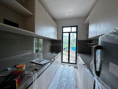 Kitchen Image of 708 Sq.ft 1 BHK Apartment / Flat for sale in Mehta Legend 1978, Kalwa Thane for Rs. 10800000