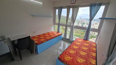Bedroom Image of 270 Sq.ft 1 RK Apartment / Flat for rent in VJ IndiLife, Pashan Pune for Rs. 23000