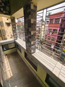 Balcony Image of 1350 Sq.ft 3 BHK Apartment / Flat for rent in South Dum Dum Kolkata for Rs. 19400